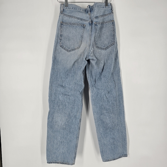 AGOLDE Criss Cross Jean Light Blue Wash Size 25 - Picture 8 of 8